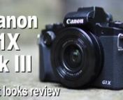 First looks review of Canon&#39;s G1X Mark III by Gordon Laing. nBuy Gordon a coffee at https://www.paypal.me/cameralabsnGet Gordon&#39;s book at Amazon.com: http://amzn.to/2n61PfI or Amazon.uk: http://amzn.to/2mBqRVZnLike Cameralabs? Get the T-Shirt at https://www.redbubble.com/people/cameralabs/shopnBuy the G1X III from B&amp;H: xxxnMy Canon G1X III review: xxx