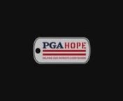 PGA HOPE introduces our Nation’s heroes to golf, and has a positive impact on their livesnnVideo Ctsy: Bluefoot Entertainment/PGA of America