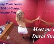 Follow me into Hustler&#39;s dressing room to try on some sexy outfits for our trip! Then we head down to Key West for the 2016 Fantasy Fest! Wet T-Shirt contest, pasties, there is so much adult content in this one!! It was fun to make!! I even get to second base with a tiny bikini wearing hottie!! This video has nudity and sexual content in it so adults only please!