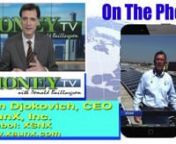 On MoneyTV with Donald Baillargeon, the CEO ofXsunX discussed storing solar power.