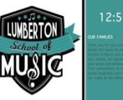Lumberton School of Music Winter Virtual Recital 2022nnIf you enjoy today&#39;s recital, please consider donating to LSM!nThis year&#39;s concert is coming directly to your home, and any little bit you can spare for an evening of free entertainment would be awesome!nnDonate live during today&#39;s recitalnand you&#39;ll get a shout out in the chat! nnVenmo: @Thomas-Long-99nnChecks can be made out to: Lumberton School of Music