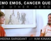 Chemo Emos, Cancer Queers &amp; Other HeroesnnEpisode #2: Conversation with Kim Kinakin &amp; Sheena SargeantnnKim Kinakin (he/him/his) living with HIV, Kidney Disease &amp; Multiple Myeloma Cancer.nnSheena Sargeant (she/her/hers) living with Type 1 Diabetes &amp; CADASIL.nnDocumented July 15th 2021, on the unceded territories of the Coast Salish peoples, including xʷməθkʷəy̓əm (Musqueam), Sḵwx̱wú7mesh (Squamish), and səlilwətaɬ (Tsleil-Waututh) Nations.nAlso known as: Vancouver, B