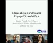 School Climate and Trauma Engaged Schools Work, 10/26/22, 1:00-2:30 p.m. — Our schools consistently have struggled to connect and engage with some of our families. The one size fits all approach doesn’t actually fit all. The presenters at this session worked this past spring with districts to host community dialogues as a first step in developing family partnership materials and lessons for our teachers to more effectively engage families. In this session, you’ll hear a bit about what fami