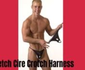 https://www.bodybody.com/guys/rude-dude-stretch-cire-crotch-harnessnnUltimate Cock &amp; Scrotum Exposure in Men&#39;s UnderwearnTiny G String Shows Off Your Toned AssnYou know this guy&#39;s ready to mix it up - in the ring, in a bar and in bed! Maximum support for your exposed engine. Sac cincher g string with ball ring and front hole. 100% acetate. 85% nylon 15% lycra. Colors Black, Red and White. Better Than Nude Collection. Let your cock and balls run free with this daring men&#39;s underwear. Think se