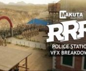 RRR - Ram Charan Police Station Fight - Visual Effects Breakdown. nKomaram Bheemudu, Intermission Fight and Forest Climax VFX Breakdowns to come soon! Subscribe to get notified of the uploads!nnRRR (2022)nDirector: SS RajamoulinProduction Company: DVV EntertainmentnnnInstagram: @makutavfxnTwitter: @makutavfxnnnMakuta produced over 740 digital visual effects for multiple scenes in SS Rajamouli&#39;s epic