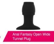 https://www.pinkcherry.com/products/anal-fantasy-open-wide-tunnel-plug (PinkCherry US)nhttps://www.pinkcherry.ca/products/anal-fantasy-open-wide-tunnel-plug (PinkCherry Canada)nn Set to inspire some seriously unique anal play potential, Anal Fantasy offers up the Open Wide, a unique tunnel plug designed to hold the anus and sphincter open while stimulating and stretching backdoor sweet spots.nnEasily providing an exciting full feeling during sex, foreplay and masturbation, the dual open-ended fo