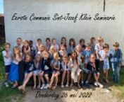Eerste Communie SJKS 2022 from sjks