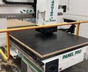 CR Onsrud 145G16D Panel Pro 5' x 12' CNC Router (2006) from 12 cr x g