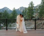 Khushboo + Josh's Wedding - The Boulders at Black Canyon Inn - Estes Park, CO from khushboo
