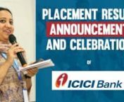✅ For Admission Enquiry:n� Call/WhatsApp: +91-7250767676, � 9835024444n� Visit Website: https://www.cimage.innnThis video is all about the Placement Result Announcement &amp; Celebration of ICICI Bank &amp; Flipkart. n#bcaadmission2023 #bbaadmission2023 #admissionopen2023n#BCA #BBA #BBM #BScIT #BCom #PGDM #collegeplacement #jobplacement #career #education #placement #admission #bcacollegepatna #bbmcollegepatna #bbmvsbbannGet Admission to one of the top BCA colleges in Patna, Bihar. Join