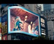 日本新宿裸眼3D大屏秀+精品手游合集Showreel | Japanese Shinjuku Big Screen 3D Ad + Premium Mobile Games from 裸体游戏