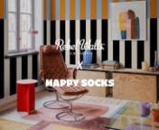 Happy Socks x Rebel Walls - landing from rebel happy x