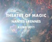 Theatre of MagicnDocumentaire / Report sur l&#39;événement Theater of Magic à Nantes et Rennes en avril 2011.nSweatlodge / Nejma / Marianne / La Mailloche / Diazzo / Painthouse / Coup de Foudre / Redux / Dirty Bambi / Mc Samy / Ninapro / Krak in dub / Stereo / A-li-ce / Freaky FingersnMontage : A-li-cenImages : Charlie Marsnhttp://sweatlodge.fr