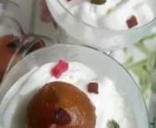 गर्म गरम गुलाब जामुन आइसक्रीम के साथ I#Shorts #Hot Gulab Jamun serve with chilled iIce cream #Prepare Ice cream Gulab Jamun