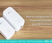 TP-Link extender setup support presents How to Configure the TP-Link Powerline Extender to Your Wi-Fi NetworknnTrying to Configure the Powerline Extender?nIt looks like you may have run into an issuenIf you&#39;re connecting to the Router directly, you will be unable to access the Powerline Extender&#39;s management page by using http://tplinkplclogin.netnnnConnect to the Powerline Extender wirelessly and try the link http://tplinkplclogin.net again.nnnSolution One:nIf your extended Wi-Fi network name i