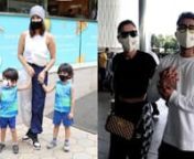 Sunny Leone goes for shopping with her twins Noah and Asher, while Gauahar Khan and Zaid Darbar shed major couple goals with their masks and PDA. Gauahar and Zaid&#39;s whirlwind romance is known to all, which started during the lockdown. Soon, they became each other’s better half for life. The celebrity couple has been social media’s most favourite pair for their goofy antics, dance videos and their lovely couple banters. The pair gave major couple goals at the airport today. Dressed in comfy a