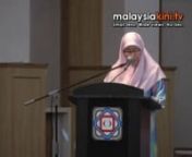&#39;Ketuanan Melayu&#39; (Malay supremacy) should be abandoned, said PKR president Dr Wan Azizah Wan Ismail in her opening speech at the party congress in Petaling Jaya today.nn“The concept of Malay supremacy must be left behind so that our children will grow up with the vision of a dignified race.nn“Malay supremacy is a slogan used by a small group of Malay elites who are cheating the Malays as a whole for their own interests,” she told the 1,600 party delegates at the PJ Civic Centre.Quoting a