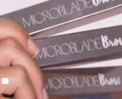 Microblade Brow Pen Review - Ciate London _ Shonagh Scott from ciate