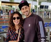 “Agar aap logg uss side ao toh light better aayegi” Neha Kakkar and Rohanpreet hold each other’s hand and display their PDA moments as they get snapped at the airport. We wonder where will they be ringing their New Year. Rakulpreet Singh styles up in a muted ensemble as she too heads out of the city to kick-start her New Year celebrations. Sophie Choudry looks fabulous in a trendy tie and dye co-ord track pants. With the party on her mind, the actress jets off to celebrate New Years’ Eve