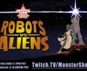 It&#39;s two classic Sci-Fi tropes with a drag twist! Join KaiKai and Elsa, and get your fill of Robots vs Aliens! Originally aired 02-28-21