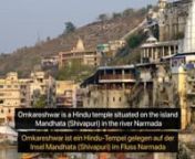 Mandhata Island & Omkareshwar Temple | Madhya Pradesh, India from mandhata