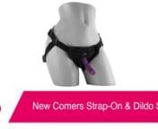 https://www.pinkcherry.com/products/new-comers-strap-on-dildo-set (PinkCherry US)nhttps://www.pinkcherry.ca/products/new-comers-strap-on-dildo-set (PinkCherry Canada)nn--nnA simple, user friendly, ultra sexy harness from Sportsheets that was specially designed for beginners but is great for anyone, the New Comers Strap-Onthanks to the slim styling, this dildo is perfectly suited to anal play, particularly for new comers to backdoor penetration.