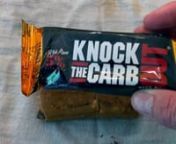 Rich Piana 5Nutrition - Knock the Carb out keto bar Peanut butter chocolate chip.mp4 from rich piana