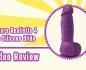 Looking for a beginner dildo or something perfect for anal play? Look no further! Join Betty&#39;s manager while she shows you this ultra realistic silicone dildo with 4 inches of insertable length! To get your very own, follow the link below to Betty&#39;s Toy Box! https://www.bettystoybox.com/search?type=product&amp;q=colours+4&amp;pf_pt_product_type=Dildo