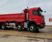 Unused 2021 Volvo FMX 420 8x4 Tipper Lorry, IShift GearBox, Alloys, Weigh Loader, Surround Camera, Air Tail Gate, Easy Sheet, First Registered 01/01/22 (Reg. Docs. Available) - LJ71 DFV - YV2XTW0G7FB724471n140291385nnOG