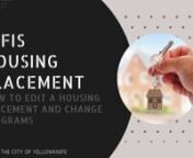 2. HIFIS - How to Edit a Housing Placement from hifìs