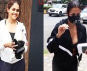 THESE two tinsel town YUMMY mummies ward off Monday blues as they head out for an intense workout. Genelia Deshmukh obliged the paps as she stood by to pose for them post-workout. Malaika Arora in black sportswear seemed in a hurry. We also caught a ravishing glimpse of Vivek Dahiya. The actor disclosed about being a part of Ekta Kapoor’s flagship show Pavitra Rishta 2.0. Pooja Hegde dazzled in a bright neon athleisure as she gets snapped outside her gym. South sensation Hansika Motwani made h