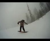 Hit up a couple runs at silver fir and central testing out the gopro camera.Pretty fun day doing lots of dirt gaps and slushy slashes.