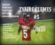 Zyaire Clemes highlights 2011. Trenton high sschool nTrenton NJ