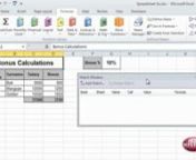 SAMPLE 3 – Excel 2010 Mod6 Lsn3 from lsn mod