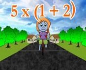 This video covers The Distributive Property of Multiplication. It was created by mathcrush.com. There are three different level worksheets that go with it and can be found on the Math Crush website. The level 1 worksheet only covers addition, level 2 covers addition and subtraction, and level 3 covers algebraic expressions. We are trying to create fun mathematics videos that kids will want to watch and learn from. It is meant to be used as an introduction or review, but most importantly, it is d