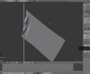 Model, render &amp; animating a Flag in blender completely Bangla tutorial.