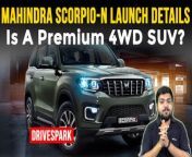 Mahindra Scorpio-N India launch is scheduled for June 27. The upcoming SUV will be an all-new version of the outgoing Scorpio, which will be sold alongside the Scorpio-N. The current-gen model will be renamed the Scorpio Classic, and will be launched with a few cosmetic updates. Here is a complete low-down on what to expect from the new Scorpio-N 4WD SUV. &#60;br/&#62; &#60;br/&#62;#MahindraScorpioN #Scorpio #Mahindra #Launch #4WD #BigDaddyOfSUVs Mahindra Scorpio Mahindra Automotive
