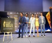 Bollywood celebrities including Salman Khan have reached Abu Dhabi for IIFA Awards 2022 and are ready to set IIFA 2022 stage on fire. &#60;br/&#62; &#60;br/&#62;#IIFA2022 #IIFAAwards2022 #AbuDhabi