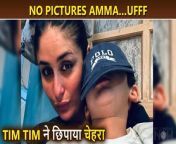 Kareena Kapoor shared a candid picture with son Taimur Ali Khan from the sets of The Devotion of Suspect X on the last day of her Mumbai schedule. She says Taimur is just like father Saif Ali Khan. &#60;br/&#62;