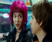 Meet charming and jobless Scott Pilgrim (Michael Cera).A bass guitarist for garage band Sex Bob-omb, the 22-year-old has just met the girl of his dreams...literally.The only catch to winning Ramona Flowers (Mary Elizabeth Winstead)?Her seven evil exes are coming to kill him.Genre-smashing filmmaker Edgar Wright (Hot Fuzz, Shaun of the Dead) tells the amazing story of one romantic slacker&#39;s quest to power up with love in Scott Pilgrim vs. the World.&#60;br/&#62;&#60;br/&#62;Scott Pilgrim has never had a problem getting a girlfriend.It&#39;s getting rid of them that proves difficult.From the girl who kicked his heart&#39;s ass—and now is back in town—to the teenage distraction he&#39;s trying to shake when Ramona rollerblades into his world, love hasn&#39;t been easy.He soon discovers, however, his new crush has the most unusual baggage of all: a nefarious league of exes controls her love life and will do whatever it takes to eliminate him as a suitor.&#60;br/&#62;&#60;br/&#62;As Scott gets closer to Ramona, he must face an increasingly vicious rogues&#39; gallery from her past—from infamous skateboarders to vegan rock stars and fearsome identical twins.And if he hopes to win his true love, he must vanquish them all before it really is game over.