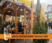 Bristols Christmas market has officially open with over 35 unique stalls, as well as entertainment and visits from Santa and elves. Visitors can enjoy the markets traditional Jager barn bar.