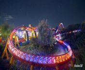 Slinky Dog Coaster Night POV - Toy Story Ride - Disney World &#60;br/&#62;