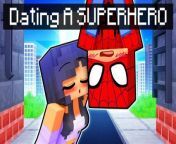 Dating a SUPERHERO in Minecraft! from after date threesome with step mom and step aunt nikki brooks and cory chase