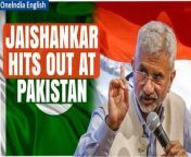 Watch External Affairs Minister S Jaishankar&#39;s powerful critique of Pakistan&#39;s use of terrorism as state policy. India vows to confront this issue head-on, signalling a shift in diplomatic strategy. Join the discussion on the future of Indo-Pak relations. &#60;br/&#62; &#60;br/&#62;#SJaishankar #Jaishankar #JaishankaronPakistan #EAM #EAMJaishankar #IndoPakRelations #IndiaPakistan #IndiaPakistanTensions #Oneindia&#60;br/&#62;~HT.99~PR.274~ED.103~