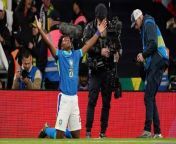 Brazil stars including Vinicius Junior praise Endrick after the 17-year-old scored the winner against England