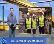 The U.K. and Australia have signed a new defense treaty due to growing concerns over China’s increased military power.