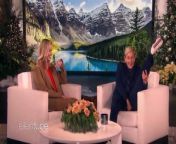 Margot Robbie sat down with Ellen and talked about her husband&#39;s recent puppy surprise. She also talked about sitting for hours to get her makeup done for &#92;