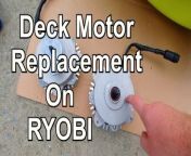 RYOBI Zero Turn Mower Deck Electric Motor Replacement - How to - Step By Step Demonstration. Watch How To Easily Replace Your Ryobi Zero Turn Mower Deck Electric Motor!