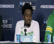 Dana Altman Jermaine Couisnard and N'Faly Dante breakdown Round 1 win over South Carolina from mallu acterissex fa