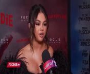 Selena Gomez chats with Access at the premiere of &#92;